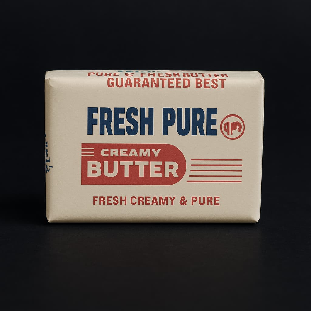 FRESH PURE BUTTER 1000GRM,500GRM,100GRM