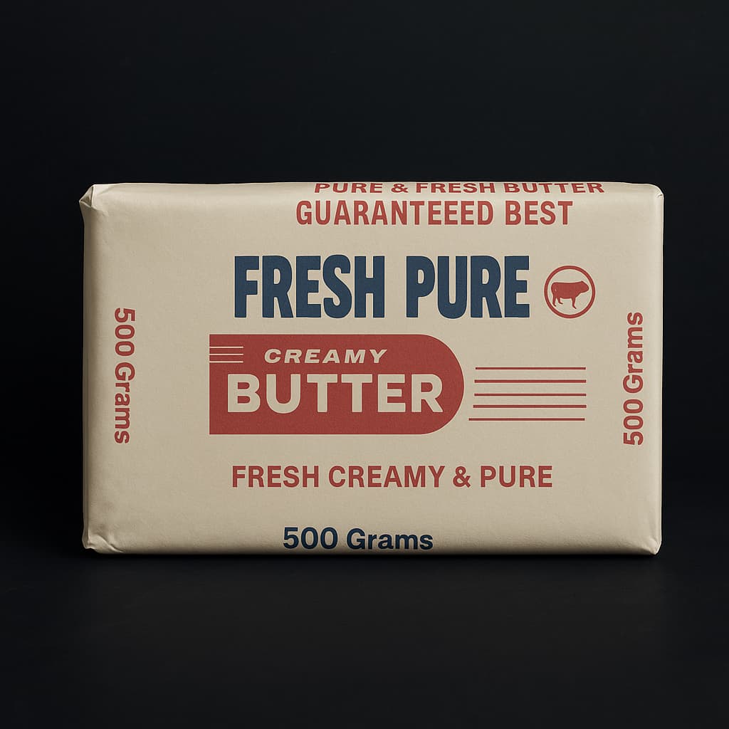 FRESH PURE BUTTER 1000GRM,500GRM,100GRM